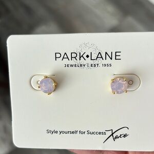 Impression Earrings Pink Opal